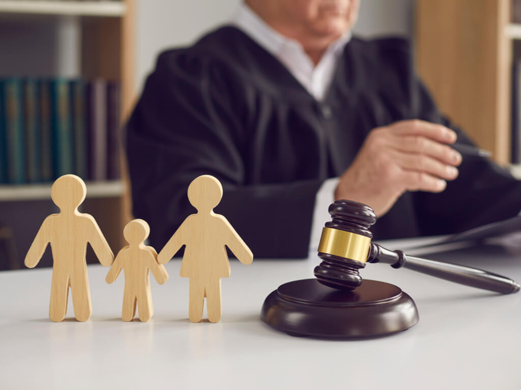 judge determining child custody case
